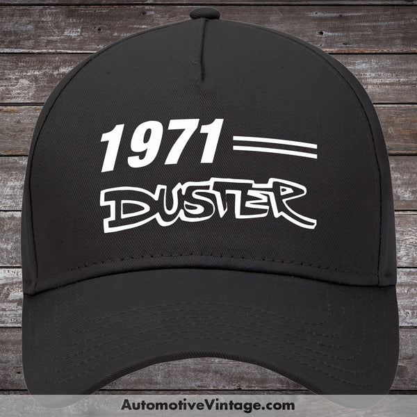 1971 Plymouth Duster Car Hat Black Model