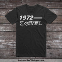 1972 Plymouth Duster Car Model T-Shirt Black / S T-Shirt
