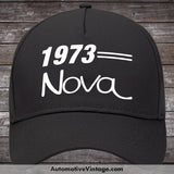1973 Chevrolet Nova Car Hat Black Model