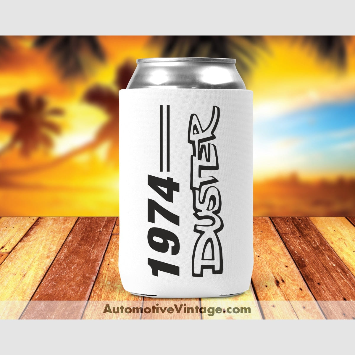 1974 Plymouth Duster Car Can Cooler Model