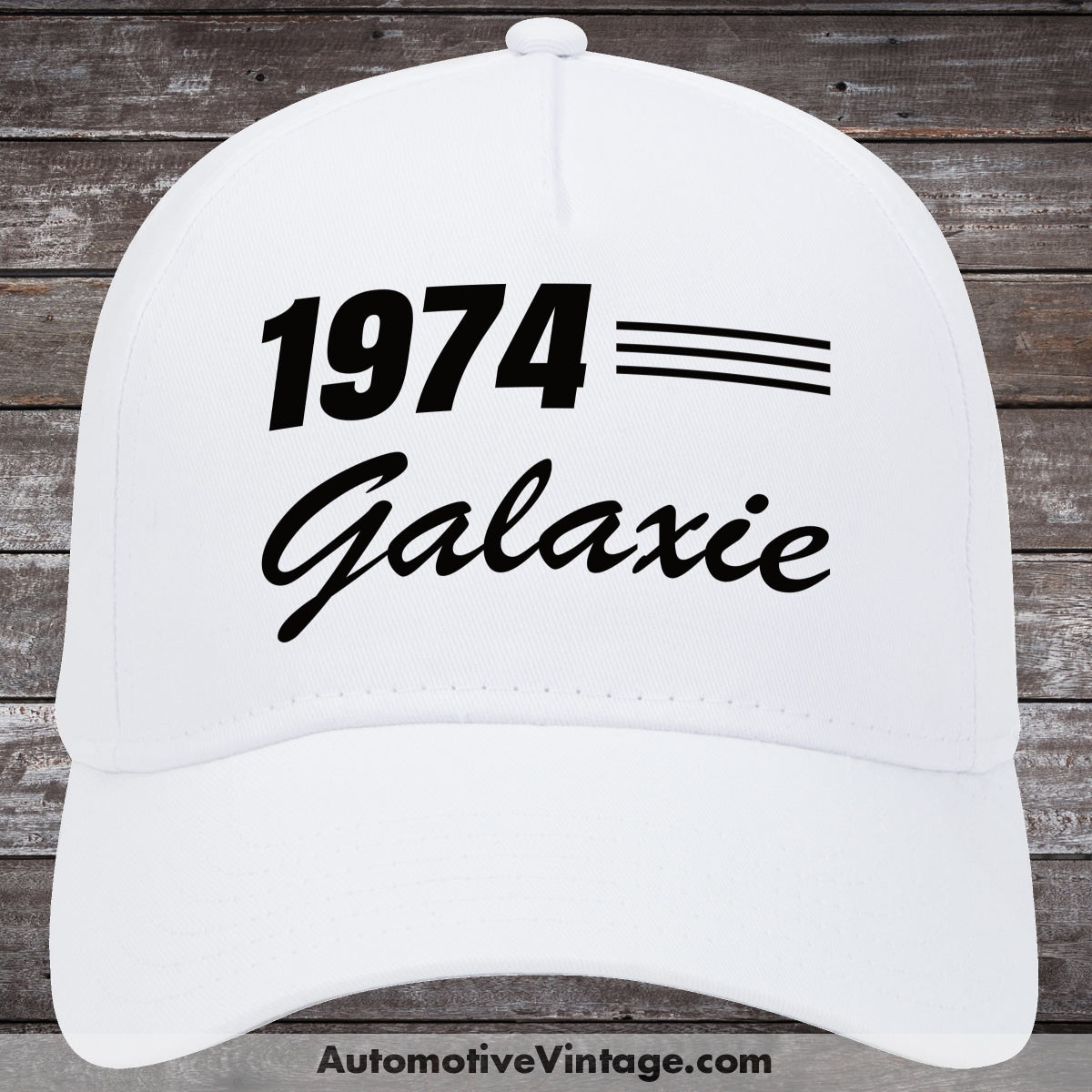 1974 Ford Galaxie Car Hat White Model