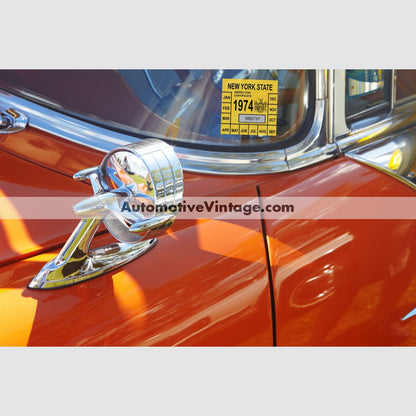 Vintage 1974 New York Windshield Inspection Sticker