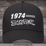 1974 Plymouth Duster Car Hat Black Model