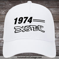 1974 Plymouth Duster Car Hat White Model
