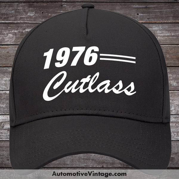 1976 Oldsmobile Cutlass Car Baseball Cap Hat Black Model