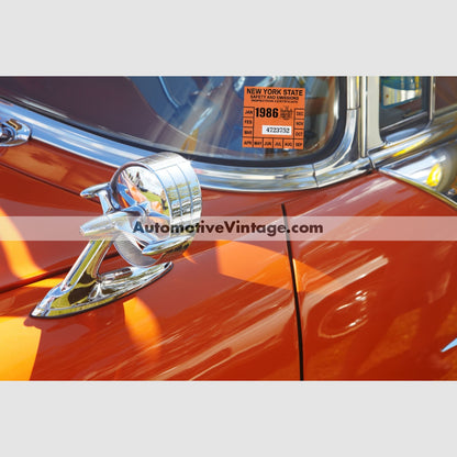 Vintage 1986 New York Windshield Inspection Sticker