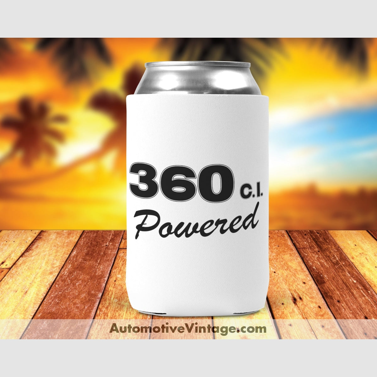 Plymouth 360 C.i. Powered Engine Size Can Cooler