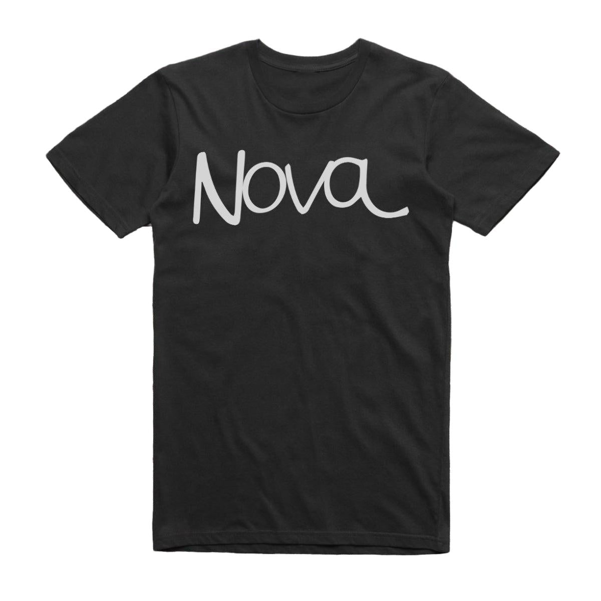 Chevrolet Nova Emblem 1970S Car Model T-Shirt Black / S T-Shirt