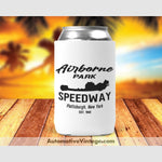 Airborne Park Speedway Plattsburgh New York Drag Racing Can Cooler