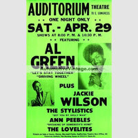 Al Green Nostalgic Music 13 X 19 Concert Poster Wide High