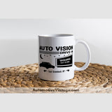Auto Vision Drive-In East Greenbush New York Coffee Mug White Movie