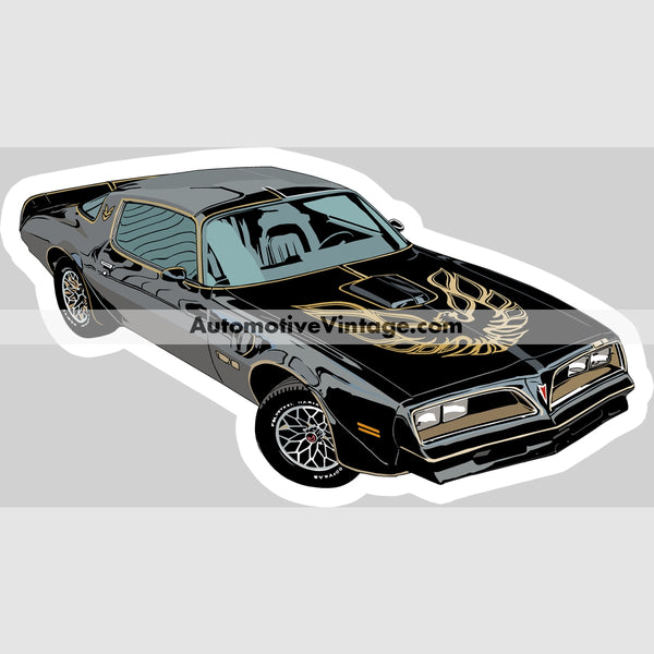 Smokey And The Bandit Trans Am Famous Car Magnet