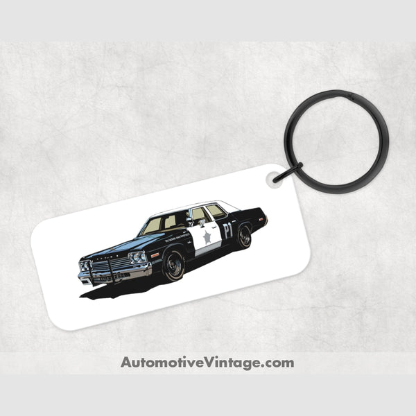 The Blues Brothers Dodge Monaco Movie Car Key Chain