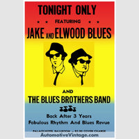 The Blues Brothers Nostalgic Music 13 X 19 Concert Poster Wide High