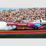 Bunny Burkett Funny Car Full Color Drag Racing Photo 8.5 X 11