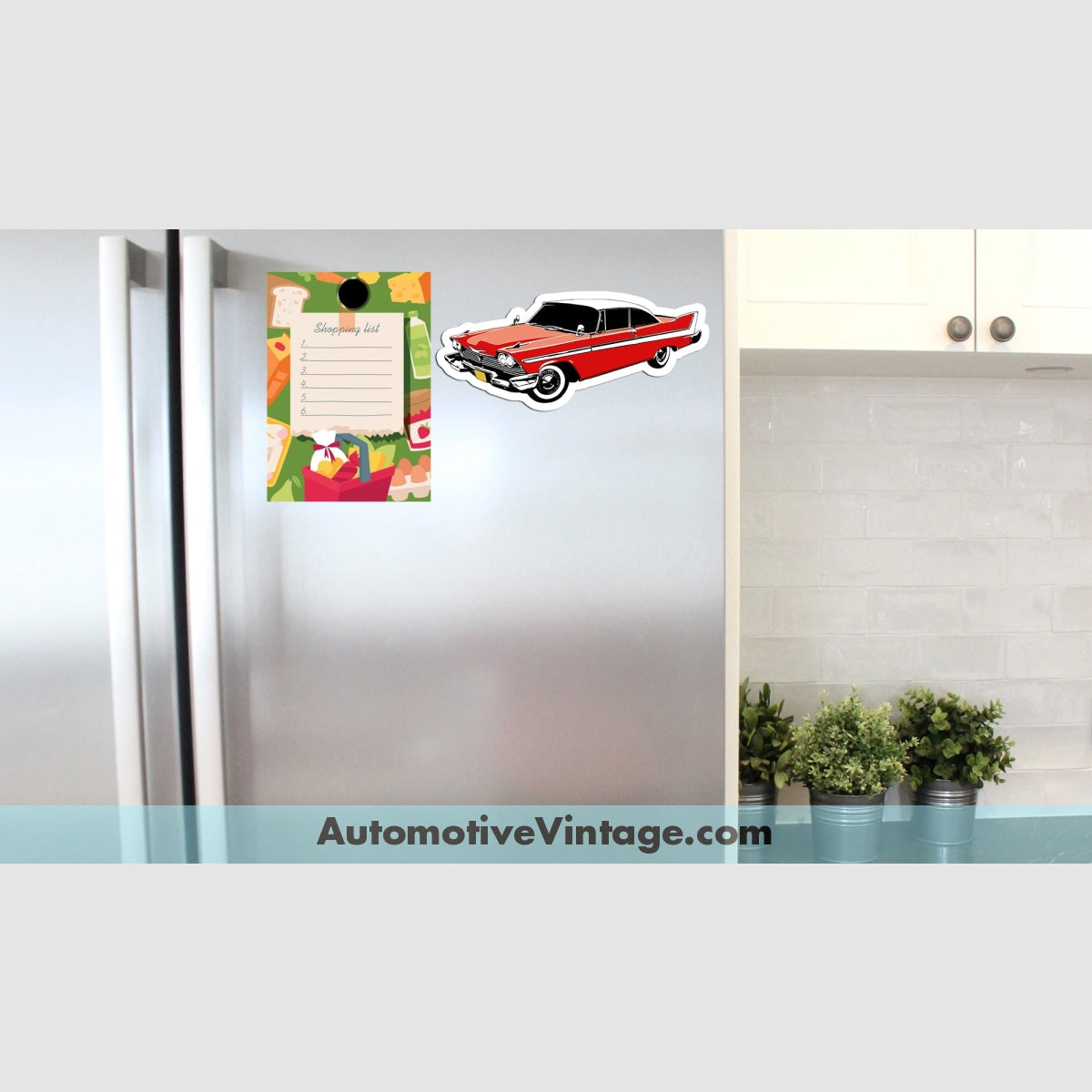 Christine Plymouth Fury Famous Car Magnet