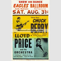 Chuck Berry Nostalgic Music 13 X 19 Concert Poster