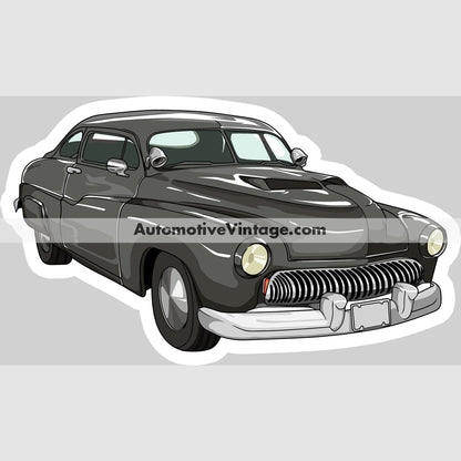 Cobra Movie 1950 Merc Famous Car Magnet