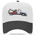 Dukes Of Hazzard Cooters Tow Truck Famous Car Hat Black/white