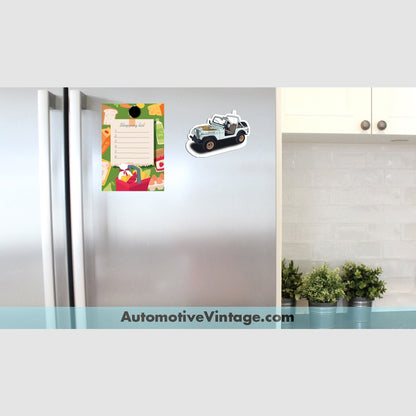 Dukes Of Hazzard Daisy Jeep Famous Car Magnet