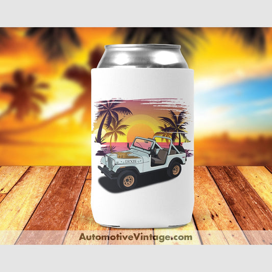 Dukes Of Hazzard Daisy Duke Jeep Famous Car Can Cooler