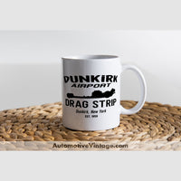 Dunkirk Airport Drag Strip New York Racing Coffee Mug White