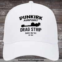 Dunkirk Airport Drag Strip New York Racing Hat White