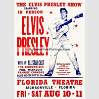 Elvis Presley Nostalgic Music 13 X 19 Concert Poster Wide High