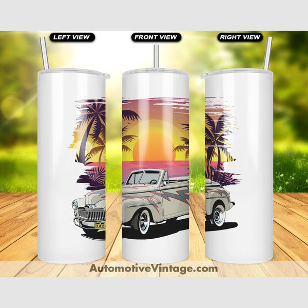 Grease Lightning 1948 Ford Famous Car Sunset Drink Tumbler Tumblers