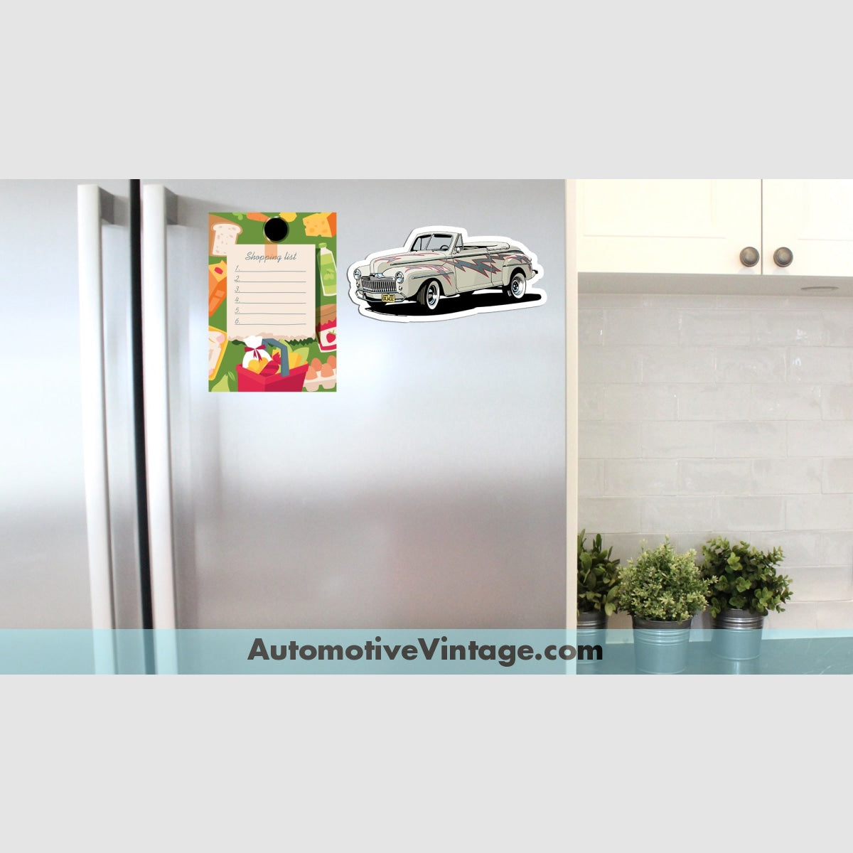 Grease Lightning Movie 1948 Ford Famous Car Magnet