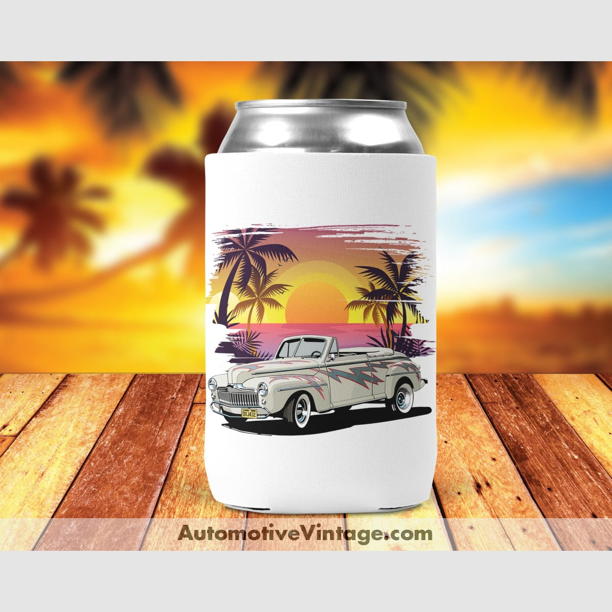 Grease Lightning 1948 Ford Famous Car Can Cooler