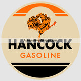 Hancock Gasoline Vintage Car Sticker Stickers