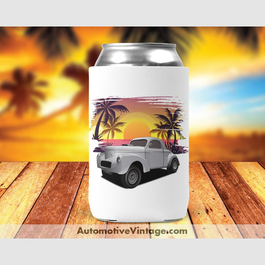Hot Rod Willys Famous Car Can Cooler