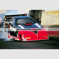 Jim Epler Rug Doctor Funny Car Full Color Drag Racing Photo 8.5 X 11