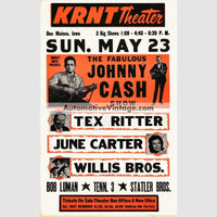 Johnny Cash Nostalgic Music 13 X 19 Concert Poster Wide High