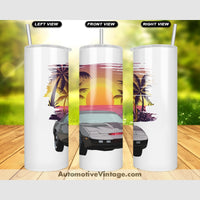 Knight Rider Kitt Pontiac Trans Am Famous Car Sunset Drink Tumbler Tumblers