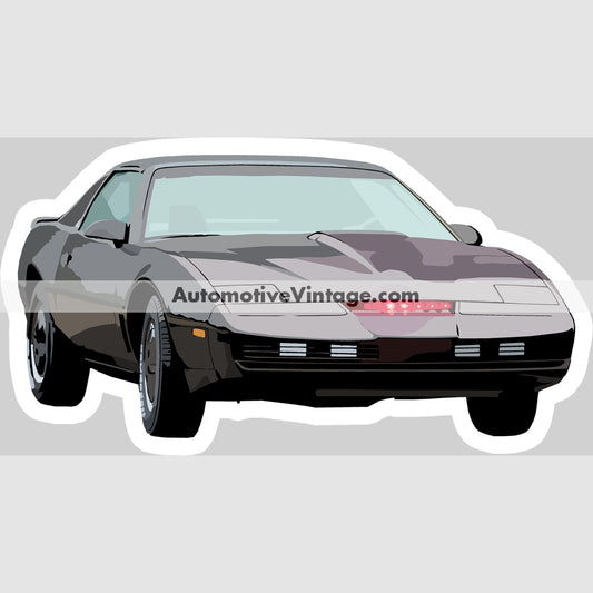 Knight Rider Kitt Trans Am Famous Car Magnet