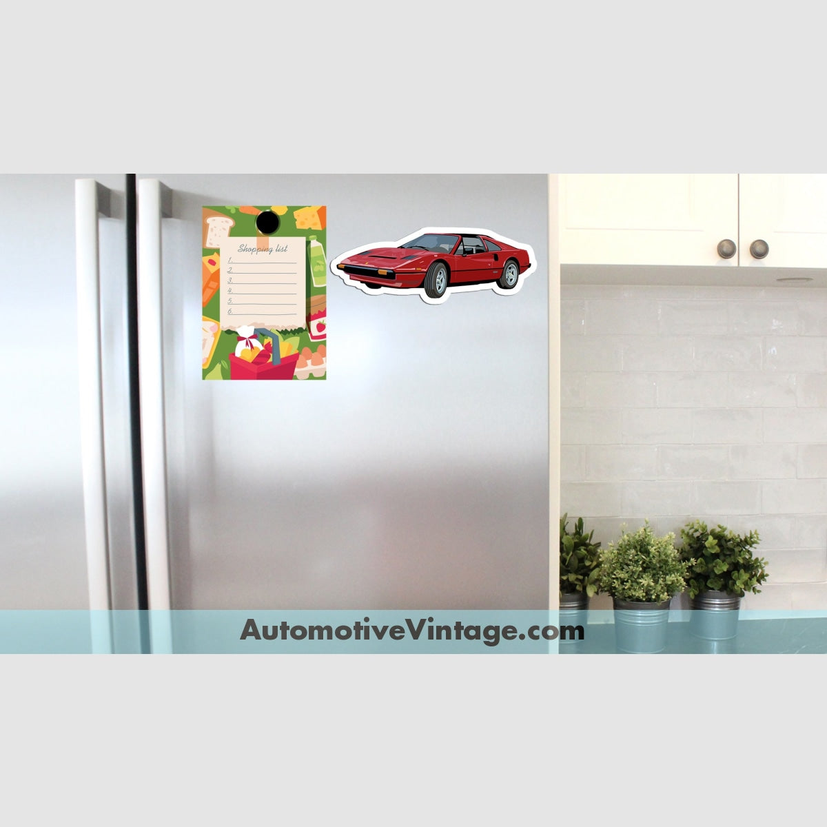 Magnum P.i. Ferrari Famous Car Magnet