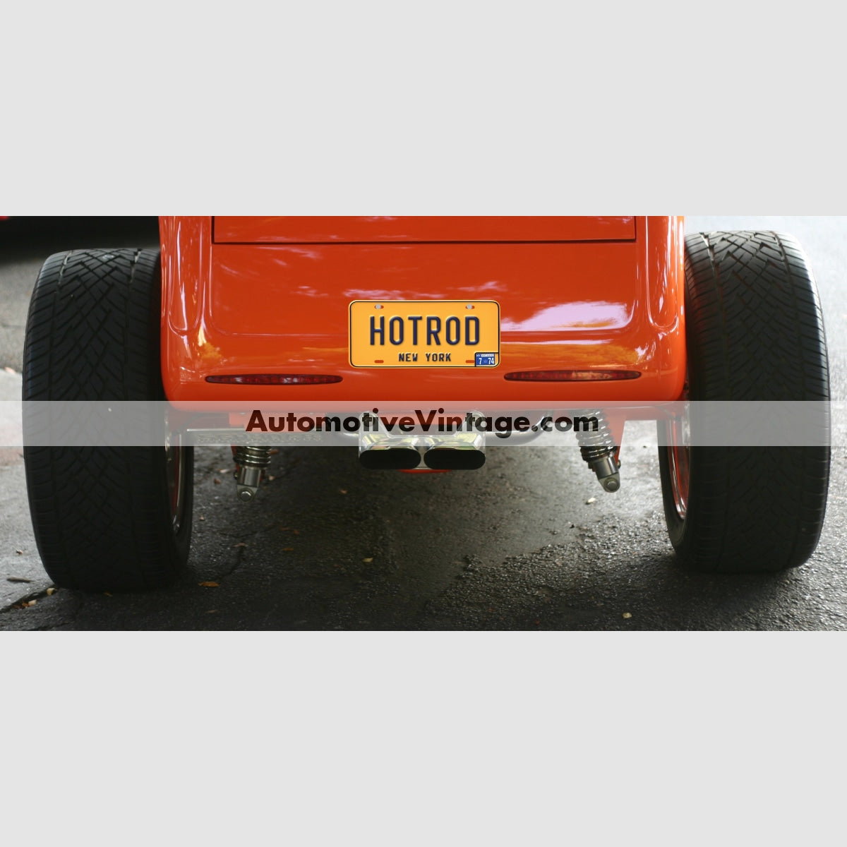 New York 1974 Vintage License Plate Registration Sticker