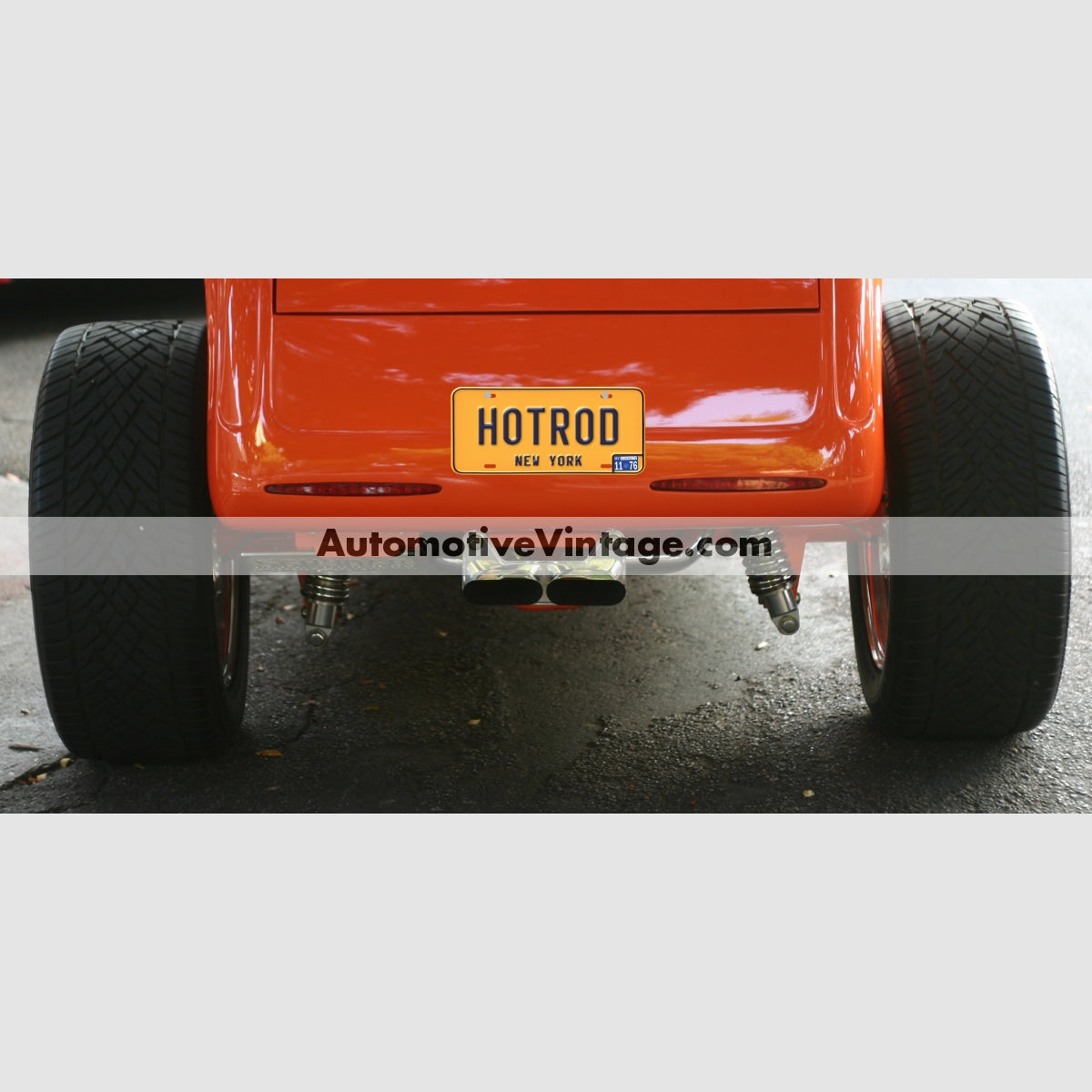 New York 1976 Vintage License Plate Registration Sticker