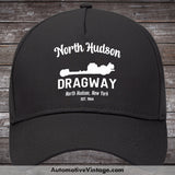 North Hudson Dragway New York Drag Racing Hat Black