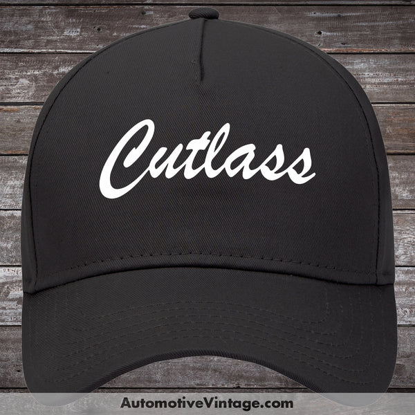 Oldsmobile Cutlass Car Baseball Cap Hat Black Model