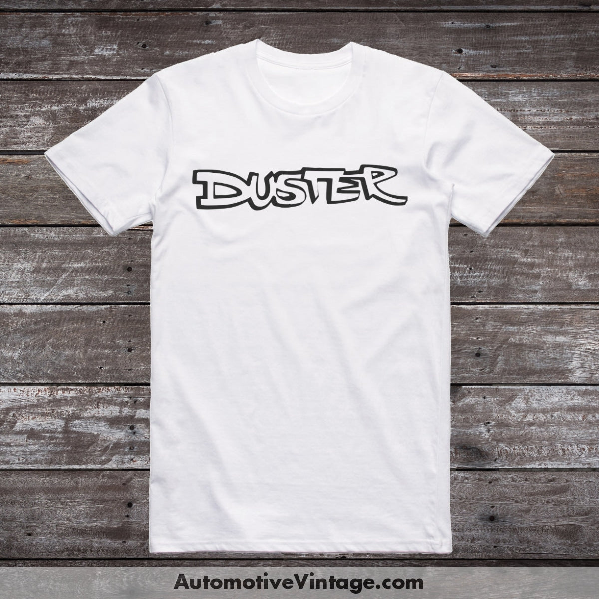 Plymouth Duster Car Model T-Shirt White / S T-Shirt