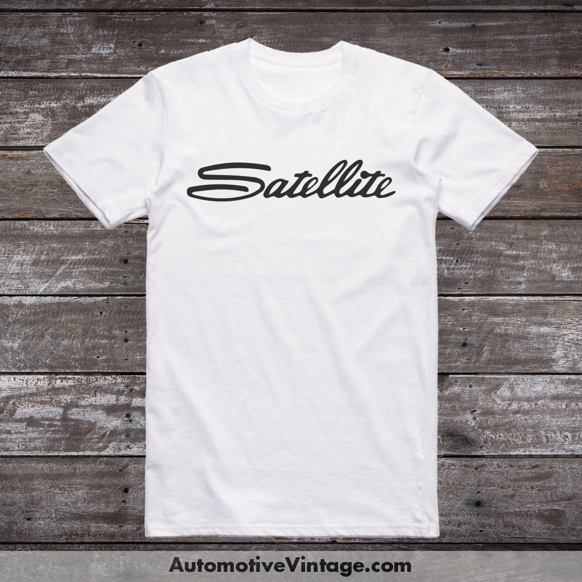Plymouth Satellite Car Model T-Shirt White / S T-Shirt
