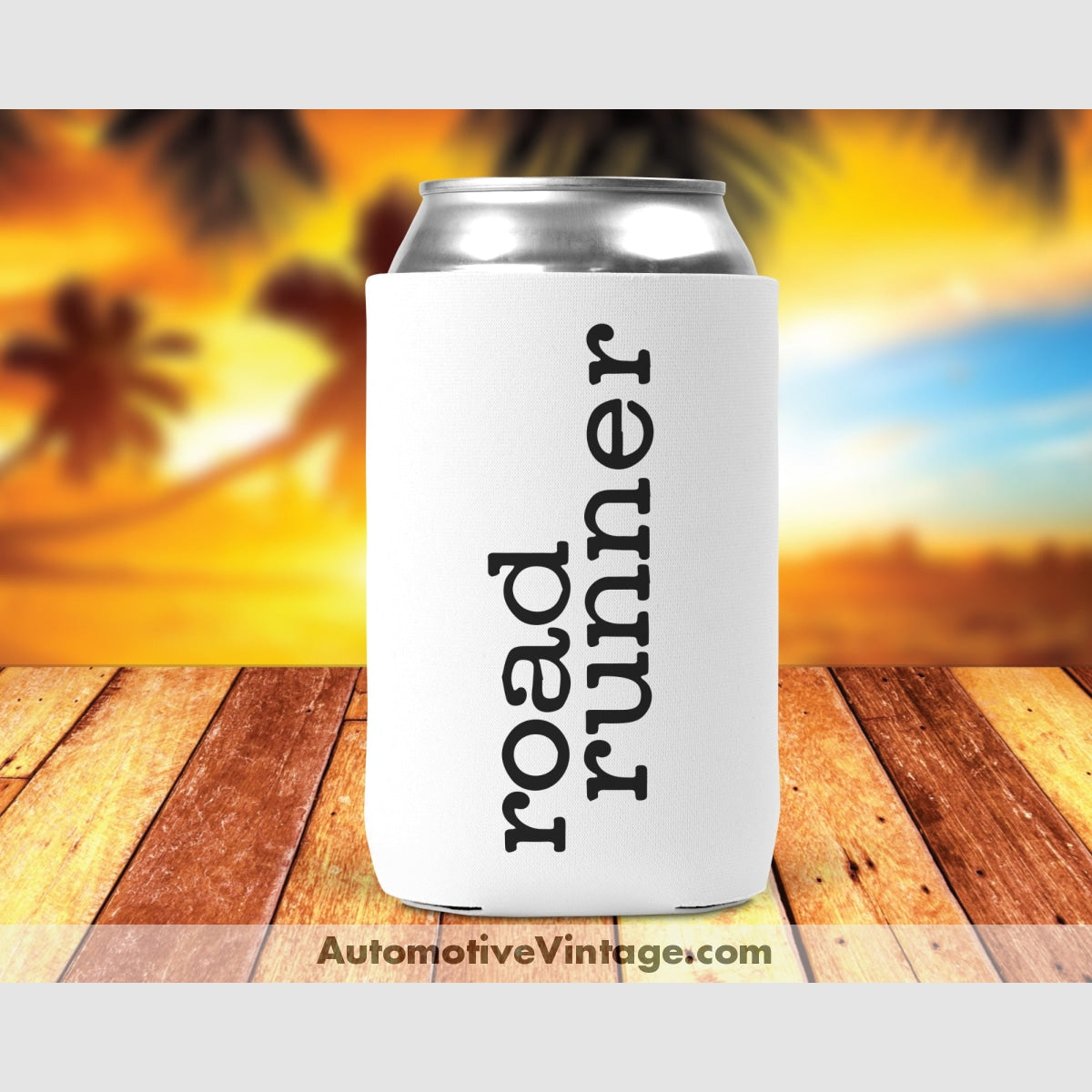 Plymouth Road Runner Car Can Cooler Model