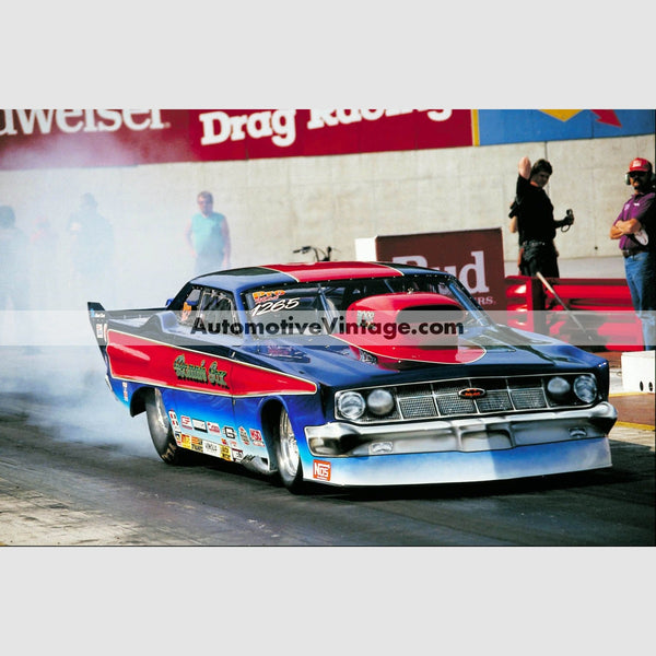 Ronnie Sox Mercury Comet Pro Modified Full Color Drag Racing Photo 8.5 X 11