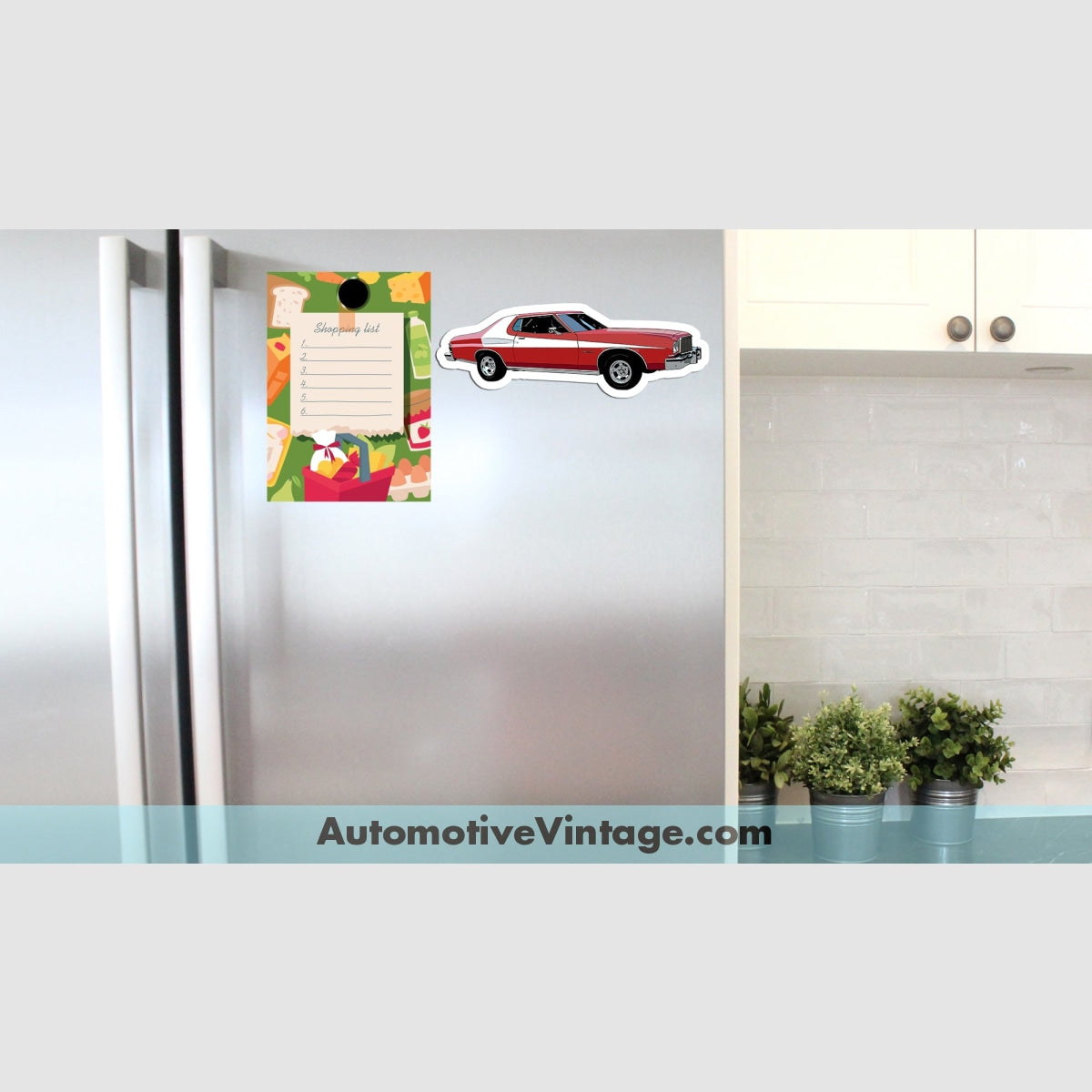 Starsky And Hutch Gran Torino Famous Car Magnet