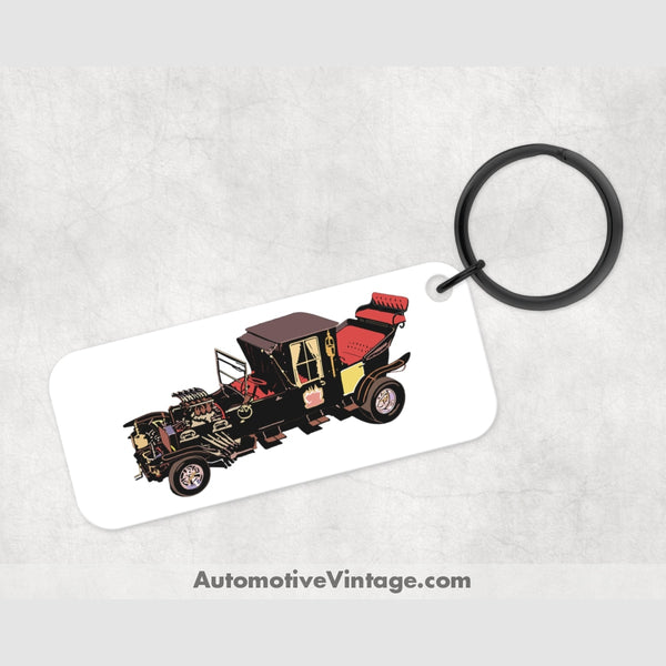The Munsters Tv Famous Car Key Chain