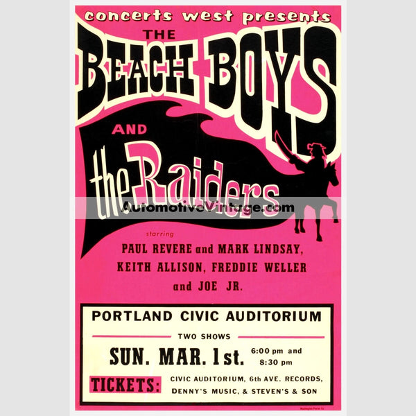The Beach Boys Nostalgic Music 13 X 19 Concert Poster Wide High