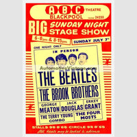 The Beatles Nostalgic Music 13 X 19 Concert Poster Wide High